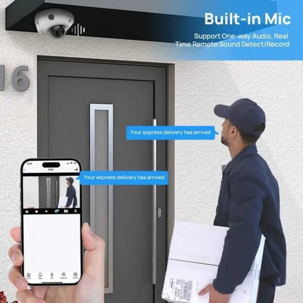 Viklyn 8MP Fixed Dome PoE Cameras